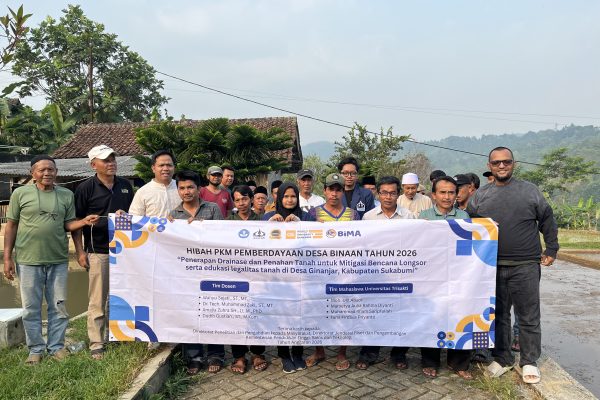 Kolaborasi Trisakti dan Nusa Putra Perkuat Mitigasi Bencana di Desa Ginanjar Sukabumi